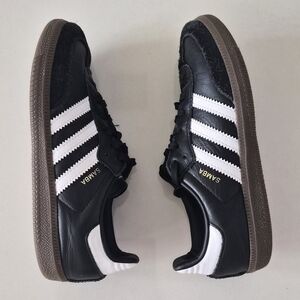 Adidas Samba Black and White Men's Shoes